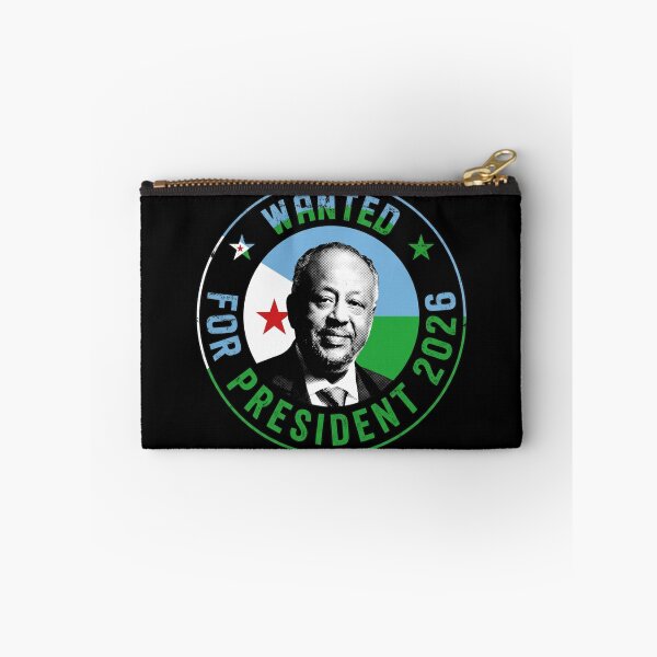Item preview, Djibouti - wanted for president2026 designed and sold by DjibProp.