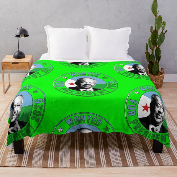 Item preview, Djibouti - wanted for president2026 designed and sold by DjibProp.