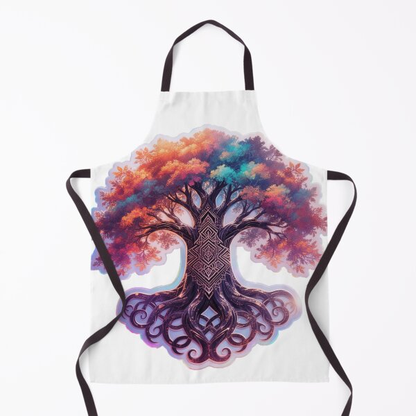 Item preview, Neo Arbor – Contemporary Tree of Life Die-Cut Vinyl Sticker designed and sold by ARTCREATESHOP.
