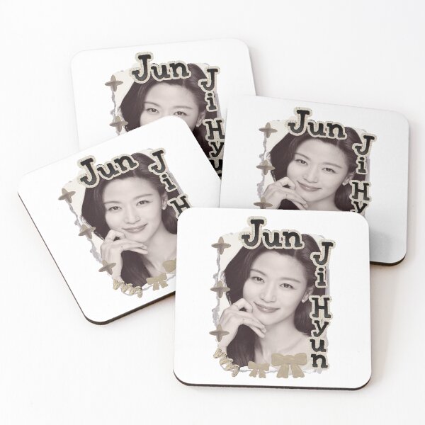 Item preview, Jun Ji-hyun (전지현) Korean actress South Korean celebrity K-drama star Korean film Scrapbook Collage Cozy Y2K Vintage Design designed and sold by HELL0WBELLO.