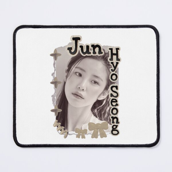 Item preview, Jun Hyo-seong (전효성) Korean actress South Korean celebrity K-drama star Korean film Scrapbook Collage Cozy Y2K Vintage Design designed and sold by HELL0WBELLO.