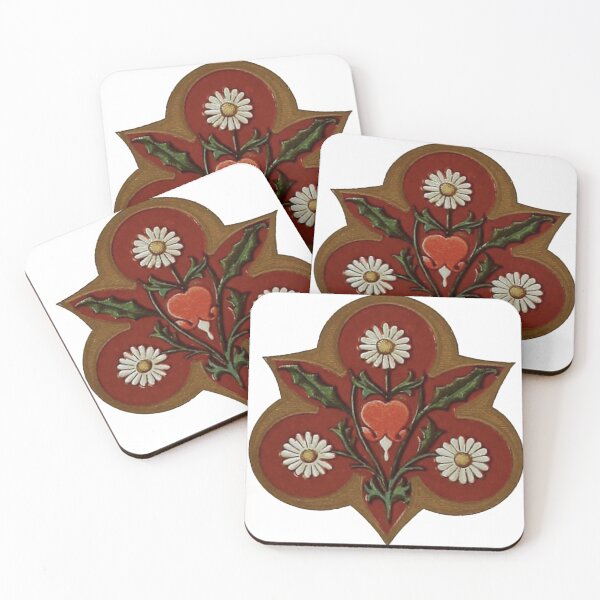 Item preview, Medieval Floral Shape Motif 8 designed and sold by HawthorneFlame.