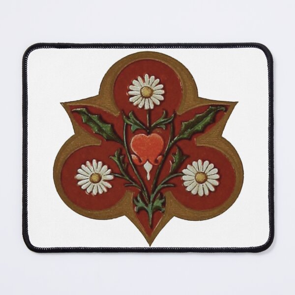 Item preview, Medieval Floral Shape Motif 8 designed and sold by HawthorneFlame.