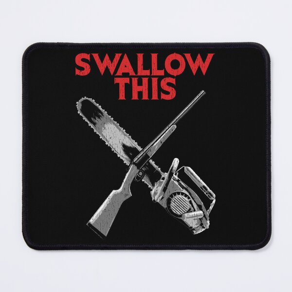 Item preview, Evil Dead Swallow this Boomstick distressed designed and sold by Power Up Prints.