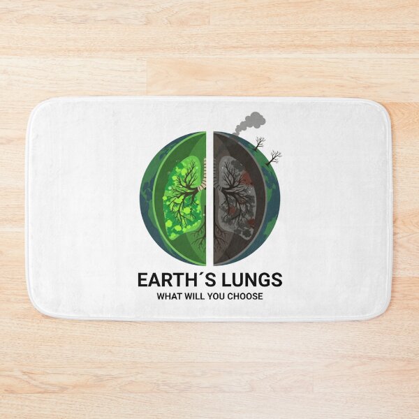 Item preview, Earth's Lungs - Choose Our Future Eco Illustration  designed and sold by PrimeTime85.