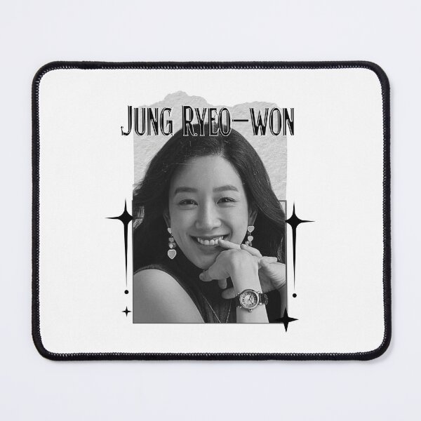 Item preview, Jung Ryeo-won (정려원) Korean actress South Korean celebrity K-drama star Korean film Scrapbook Collage Cozy Y2K Vintage Design designed and sold by HELL0WBELLO.