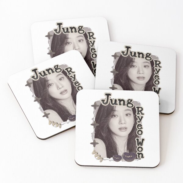 Item preview, Jung Ryeo-won (정려원) Korean actress South Korean celebrity K-drama star Korean film Scrapbook Collage Cozy Y2K Vintage Design designed and sold by HELL0WBELLO.