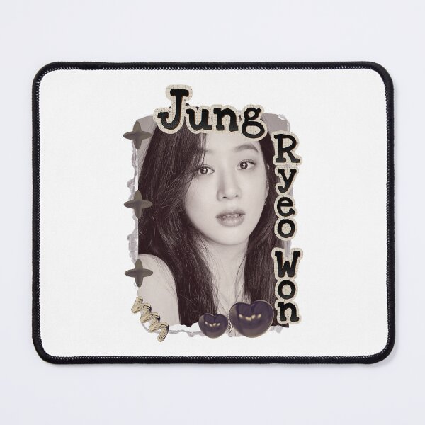 Item preview, Jung Ryeo-won (정려원) Korean actress South Korean celebrity K-drama star Korean film Scrapbook Collage Cozy Y2K Vintage Design designed and sold by HELL0WBELLO.
