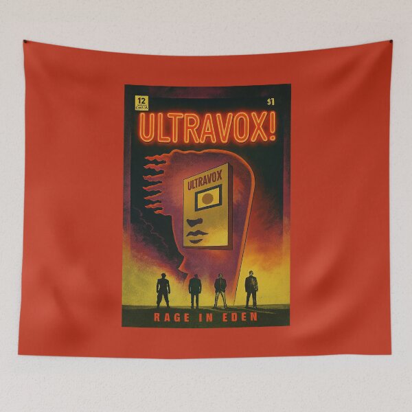 Item preview, Ultravox - 'Rage In Eden' Comic Book Cover designed and sold by Only Japan, Bowie, New Order, Ultravox.