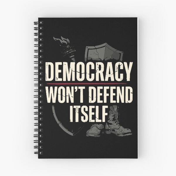 Item preview, DEMOCRACY WON'T DEFEND ITSELF designed and sold by IndieQuill .