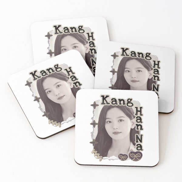 Item preview, Kang Han-na (강한나) Korean actress South Korean celebrity K-drama star Korean film Scrapbook Collage Cozy Y2K Vintage Design designed and sold by HELL0WBELLO.