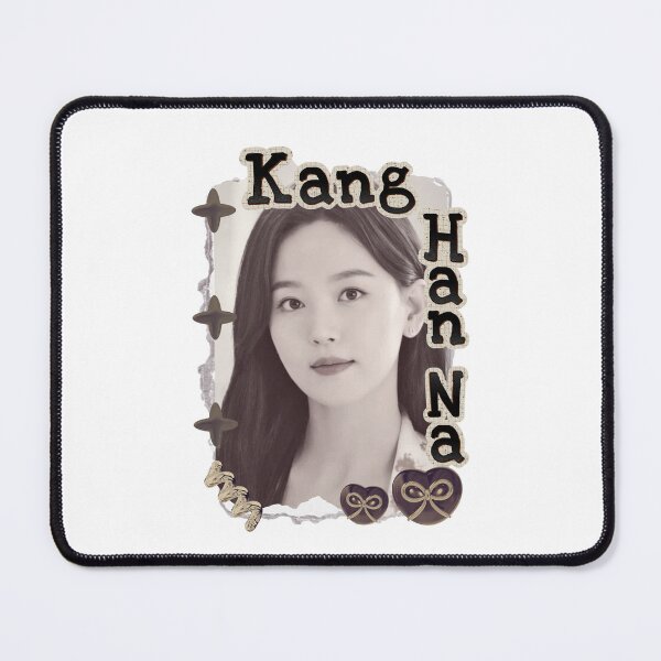 Item preview, Kang Han-na (강한나) Korean actress South Korean celebrity K-drama star Korean film Scrapbook Collage Cozy Y2K Vintage Design designed and sold by HELL0WBELLO.