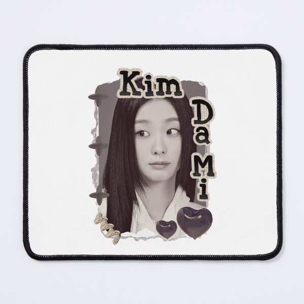 Item preview, Kim Da-mi (김다미) Korean actress South Korean celebrity K-drama star Korean film Scrapbook Collage Cozy Y2K Vintage Design designed and sold by HELL0WBELLO.