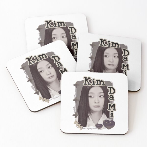 Item preview, Kim Da-mi (김다미) Korean actress South Korean celebrity K-drama star Korean film Scrapbook Collage Cozy Y2K Vintage Design designed and sold by HELL0WBELLO.
