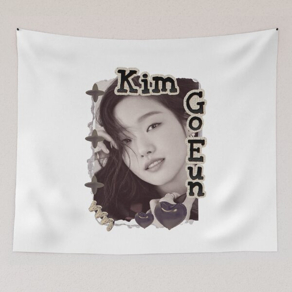 Item preview, Kim Go-eun (김고은) Korean actress South Korean celebrity K-drama star Korean film Scrapbook Collage Cozy Y2K Vintage Design designed and sold by HELL0WBELLO.