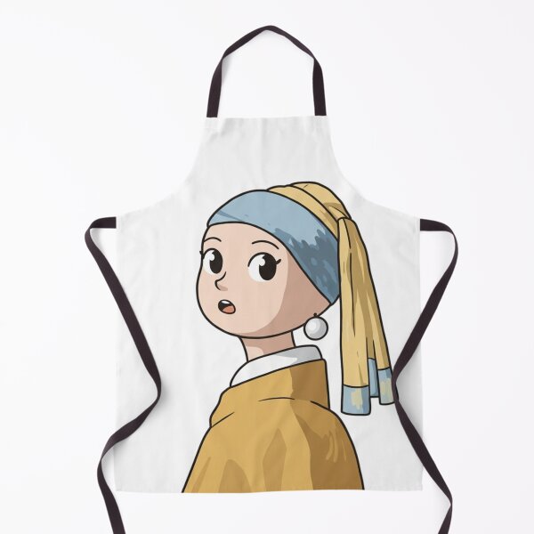 Item preview, The Girl with a Pearl Earring in cartoon form designed and sold by MrSor.