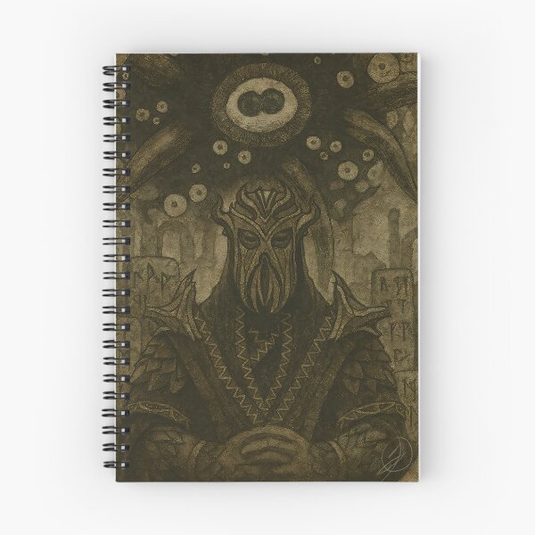 Item preview, Hermaeus Mora and Miraak designed and sold by My Artprintz.