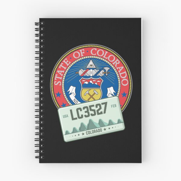 Item preview, Colorado State Seal and License Plate Design designed and sold by QuoteCanvas.TH.