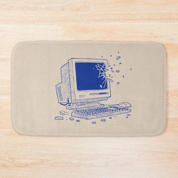 Item preview, Computer Crash Blue designed and sold by Lidra Zehcnas.
