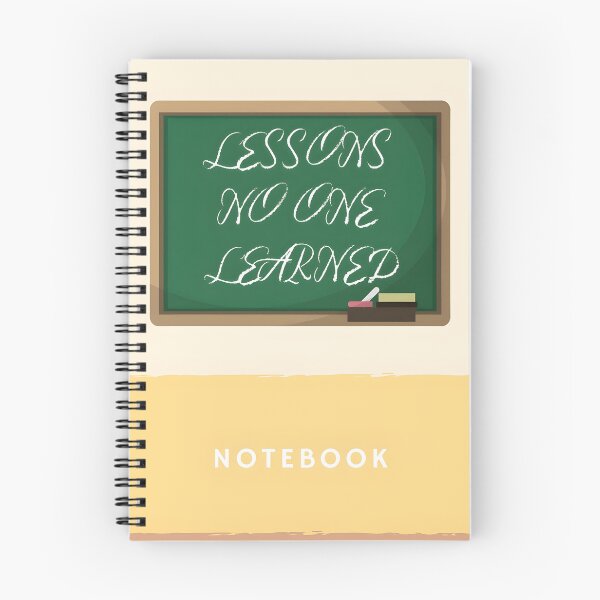 Item preview, Lessons No One Learned designed and sold by MiscellaneaShop.