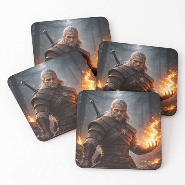 Item preview, Witcher’s Flame – Geralt of Rivia designed and sold by Level Quest.
