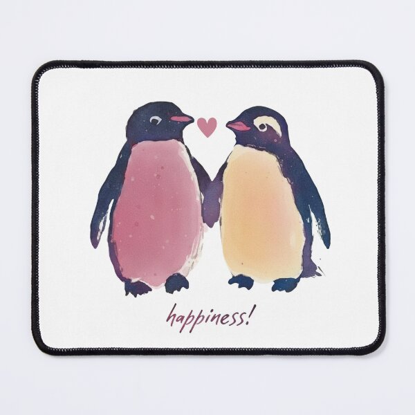 Item preview, Penguin Pair Spreading Happiness designed and sold by Steele-Art.