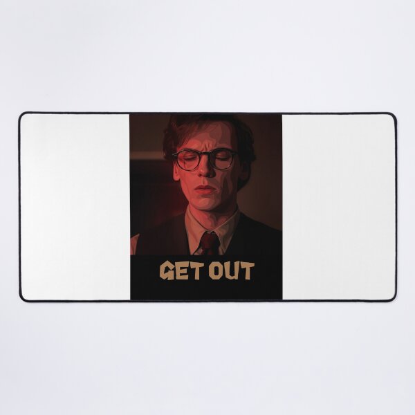 Item preview, Dark Telekinetic Stranger Villain Saying “Get Out” – Retro Sci-Fi Horror Vector Art designed and sold by Fandom Universe.