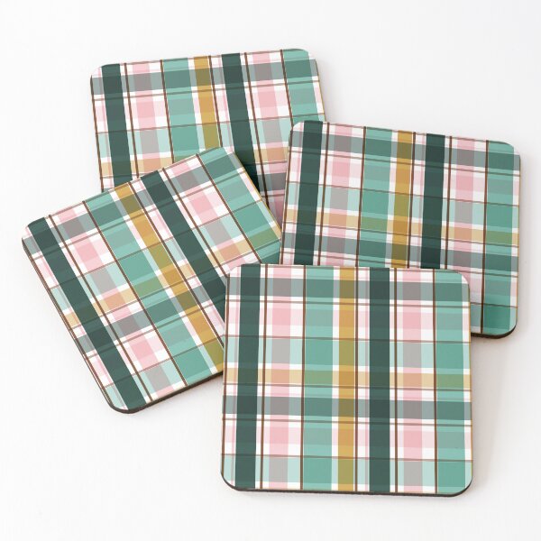Item preview, Floral Inspired Plaid designed and sold by CreateMayhem.