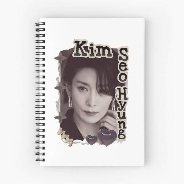 Item preview, Kim Seo-hyung (김서형) Korean actress South Korean celebrity K-drama star Korean film Scrapbook Collage Cozy Y2K Vintage Design designed and sold by HELL0WBELLO.