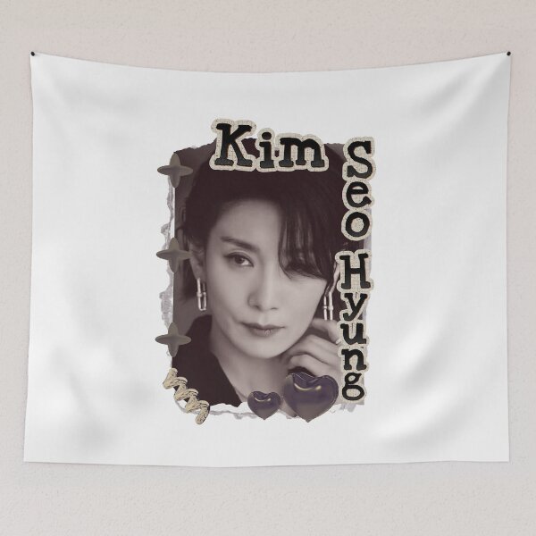 Item preview, Kim Seo-hyung (김서형) Korean actress South Korean celebrity K-drama star Korean film Scrapbook Collage Cozy Y2K Vintage Design designed and sold by HELL0WBELLO.