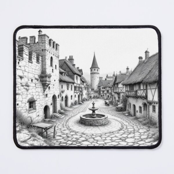 Item preview, Village in Aveyron (France - Aveyron) designed and sold by jefboutique6150.