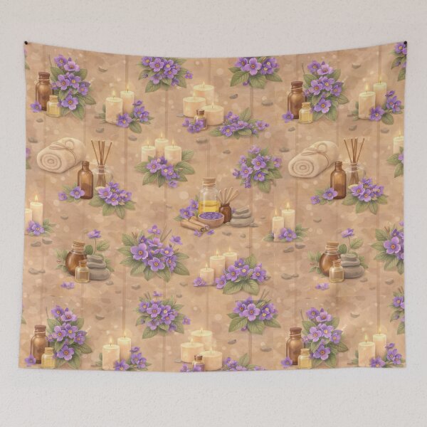 Item preview, Spa and Lavender Pattern designed and sold by juthamas8426.
