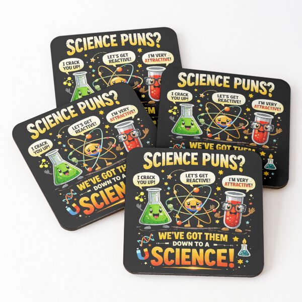 Item preview, Science Puns Shirt – Funny Science Humor Illustration STEM designed and sold by sciencefacts.