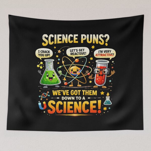 Item preview, Science Puns Shirt – Funny Science Humor Illustration STEM designed and sold by sciencefacts.