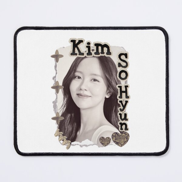 Item preview, Kim So-hyun (김소현) Korean actress South Korean celebrity K-drama star Korean film Scrapbook Collage Cozy Y2K Vintage Design designed and sold by HELL0WBELLO.