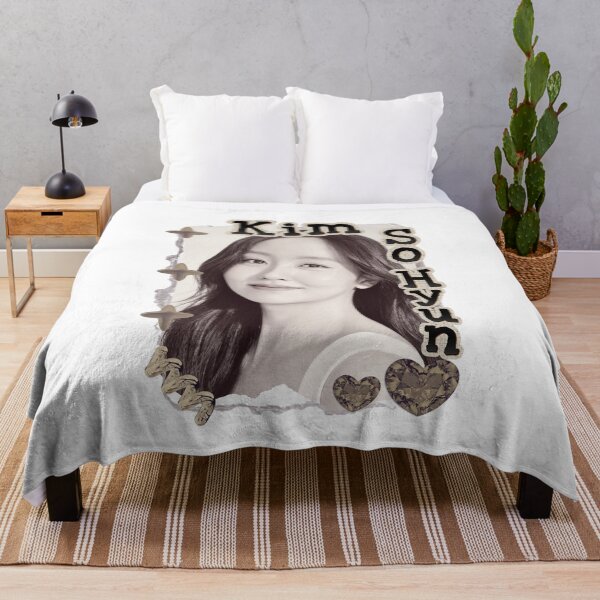 Item preview, Kim So-hyun (김소현) Korean actress South Korean celebrity K-drama star Korean film Scrapbook Collage Cozy Y2K Vintage Design designed and sold by HELL0WBELLO.