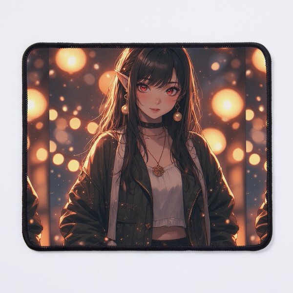 Item preview, Anime elf girl on New Year's designed and sold by ArtsJulian.