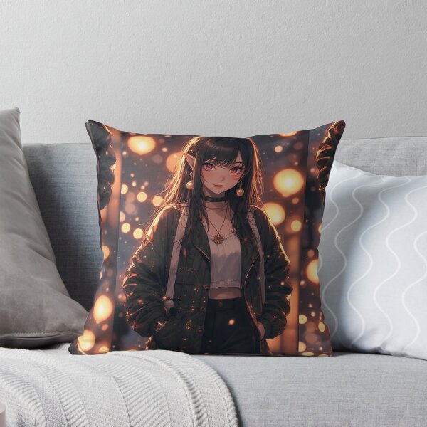 Item preview, Anime elf girl on New Year's designed and sold by ArtsJulian.