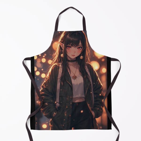 Item preview, Anime elf girl on New Year's designed and sold by ArtsJulian.