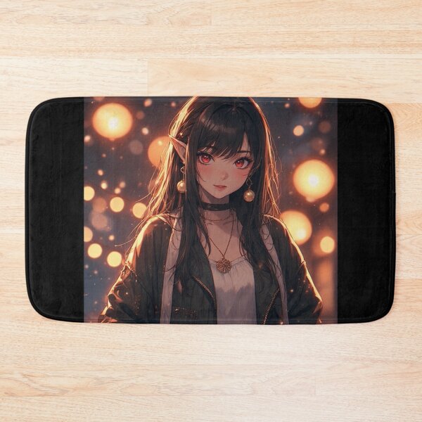 Item preview, Anime elf girl on New Year's designed and sold by ArtsJulian.