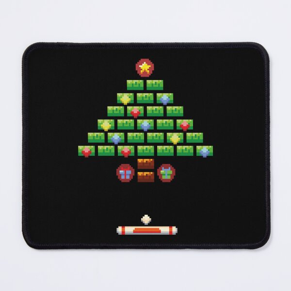 Item preview, Retro Brick Breaker - Christmas Tree designed and sold by ProjetF.