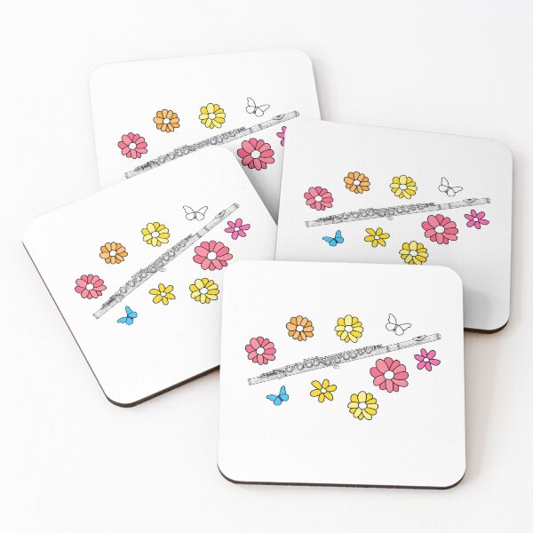 Item preview, Floral Flute Mom Female Flutist Woodwind Musician Mothers Day designed and sold by doodlerob.