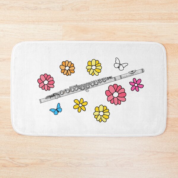 Item preview, Floral Flute Mom Female Flutist Woodwind Musician Mothers Day designed and sold by doodlerob.