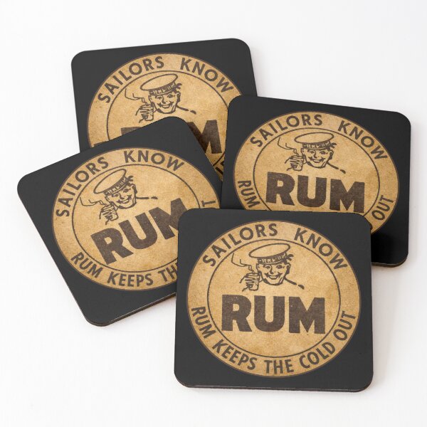 Item preview, Vintage WW2 British Navy Ration Sailors Know Rum Keeps the Cold Out designed and sold by MilitaryMart.