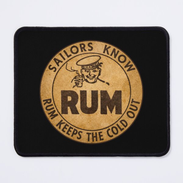 Item preview, Vintage WW2 British Navy Ration Sailors Know Rum Keeps the Cold Out designed and sold by MilitaryMart.