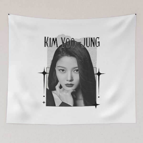 Item preview, Kim Yoo-jung (김유정) Korean actress South Korean celebrity K-drama star Korean film Scrapbook Collage Cozy Y2K Vintage Design designed and sold by HELL0WBELLO.