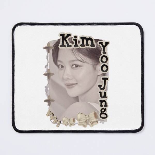 Item preview, Kim Yoo-jung (김유정) Korean actress South Korean celebrity K-drama star Korean film Scrapbook Collage Cozy Y2K Vintage Design designed and sold by HELL0WBELLO.