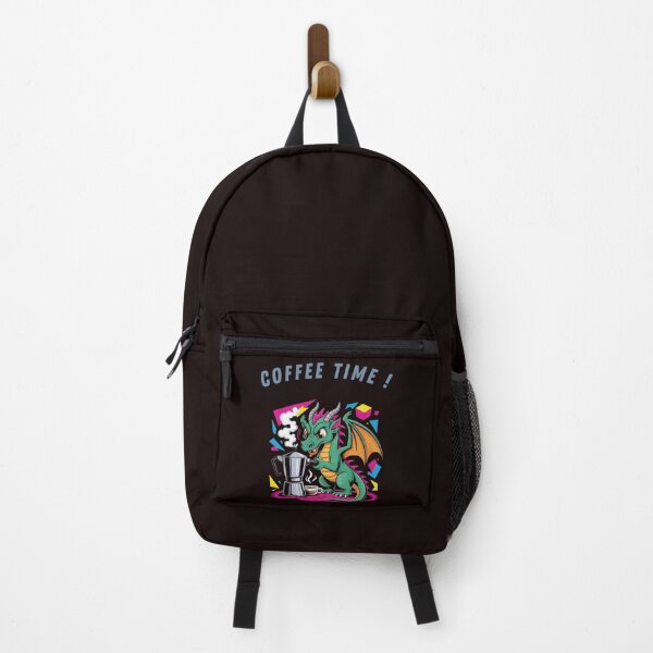 Item preview, Coffee‑Powered Dragon funny barista design designed and sold by Logiprint.