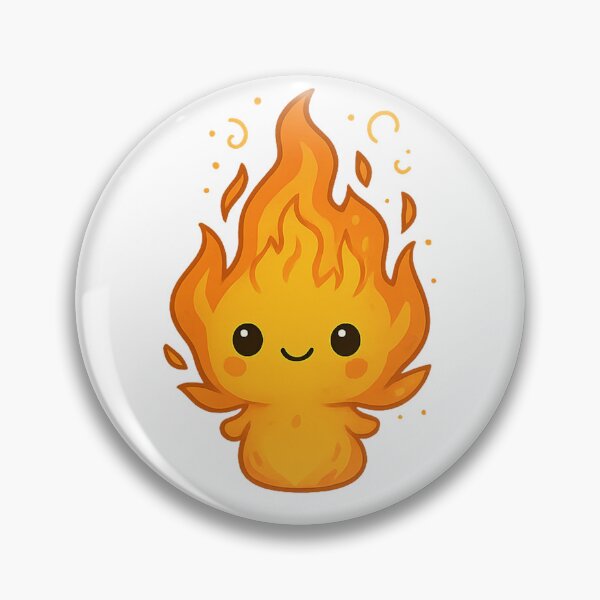 Item preview, Cute Fire Creature designed and sold by shockart-pl.