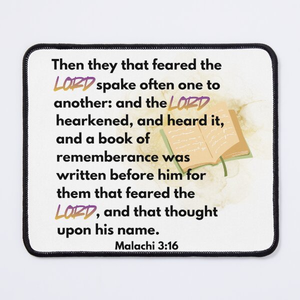 Item preview, Malachi 3:16 designed and sold by DeeFran Designs.